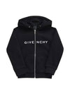 H15352 09B Architype Logo Print Junior Hooded Zip up - GIVENCHY - BALAAN 3