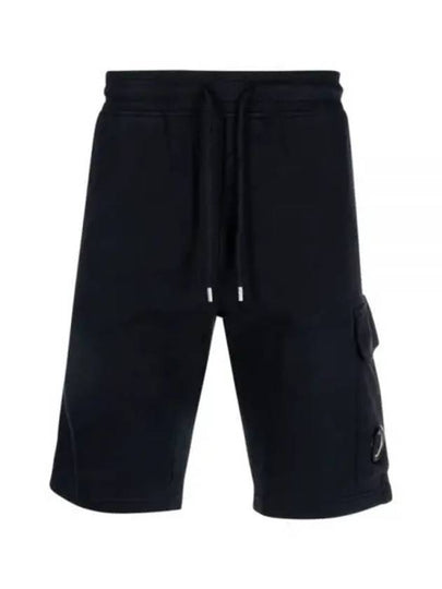 Lens Banding Cargo Shorts Navy - CP COMPANY - BALAAN 2