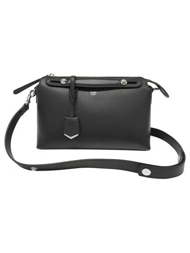 By The Way Boston Leather Medium Tote Bag Black - FENDI - BALAAN 3