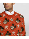 Disney Mickey Wool Knit Top Red - GUCCI - BALAAN 7