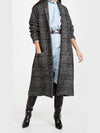 ELAYO wool check coat black 20AMA0770 20A022E - ISABEL MARANT - BALAAN 6