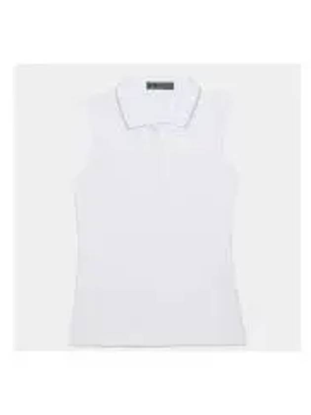 Collar Pleated Sleeveless White - G/FORE - BALAAN 2