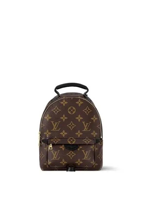 Palm Springs Monogram Mini Backpack Brown - LOUIS VUITTON - BALAAN 3