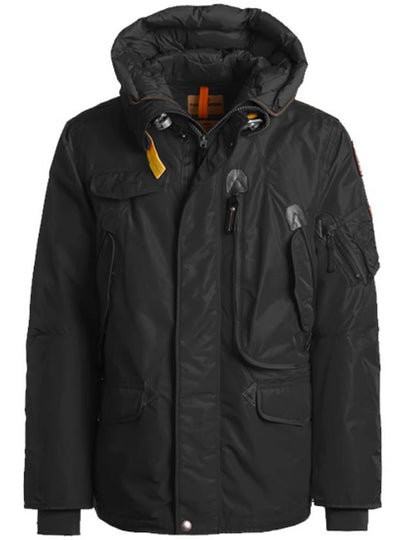 Right Hand Down Hooded Parka Black - PARAJUMPERS - BALAAN 2