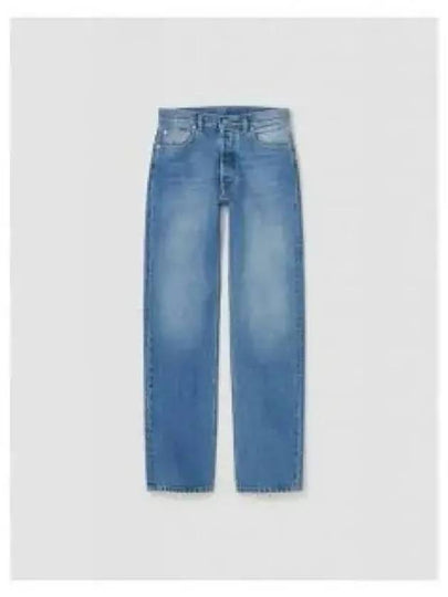 Back Stitch 5 Pocket Straight Jeans Medium Wash - MAISON MARGIELA - BALAAN 2