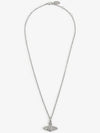 Mini Bas Relief Pendant Necklace Silver - VIVIENNE WESTWOOD - BALAAN.