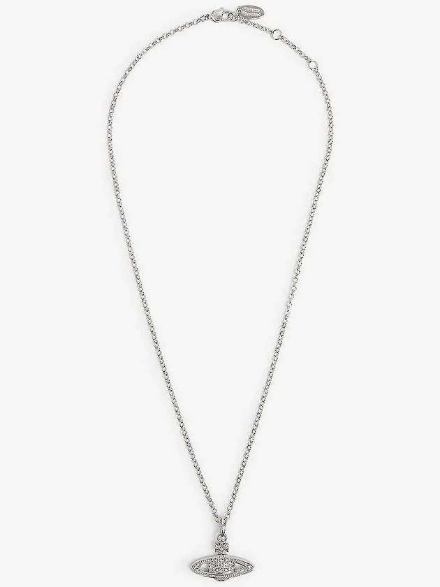 Mini Bas Relief Pendant Necklace Silver - VIVIENNE WESTWOOD - BALAAN 2