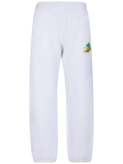 Men's Brush Arrow Track Pants White - OFF WHITE - BALAAN 2