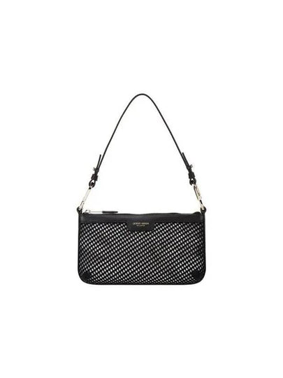 Women s Zipper Closure Mesh Mini Bag Black 270939 - GIORGIO ARMANI - BALAAN 1