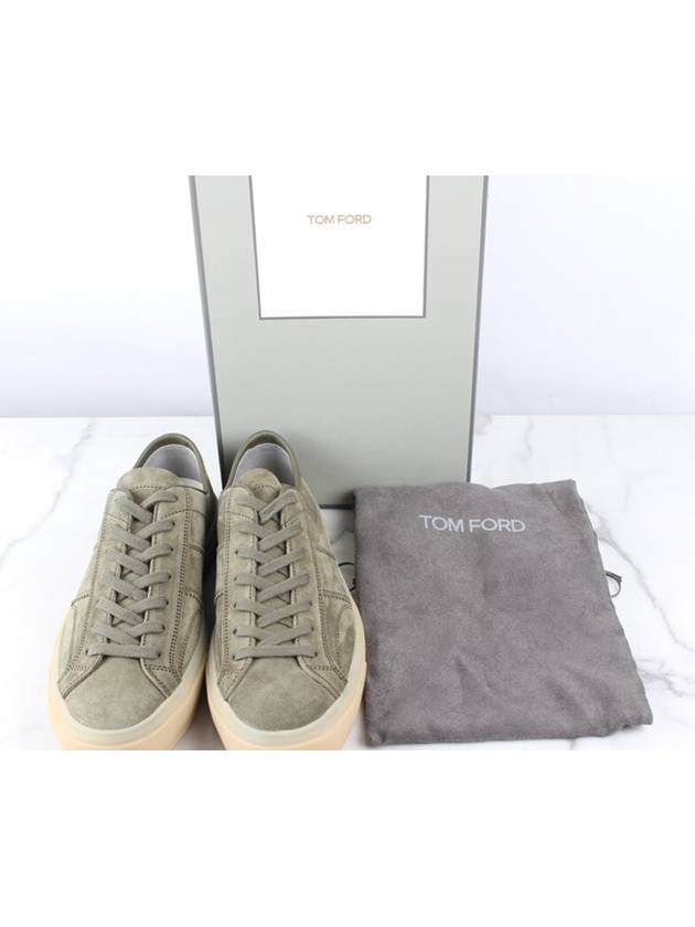 Cambridge suede khaki sneakers 9 5 285 - TOM FORD - BALAAN 2