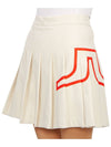 Naomi Pleated Skirt Almond Milk - J.LINDEBERG - BALAAN 8