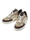 Logo Band Low-Top Sneakers Brown - VALENTINO - BALAAN 2