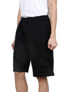 EKD motif cotton shorts black 8072748 - BURBERRY - BALAAN 5