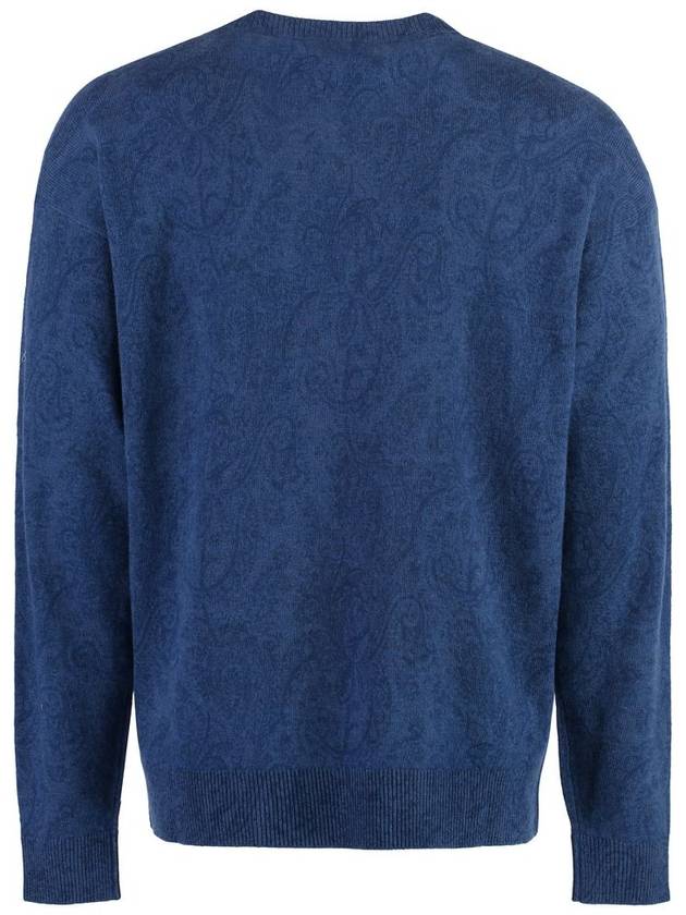 Sweater 1N9659607 200 BLUE - ETRO - BALAAN 3