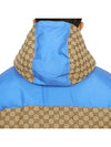 Men's Cotton Canvas Quilted Padding Camel Ebony - GUCCI - BALAAN 11