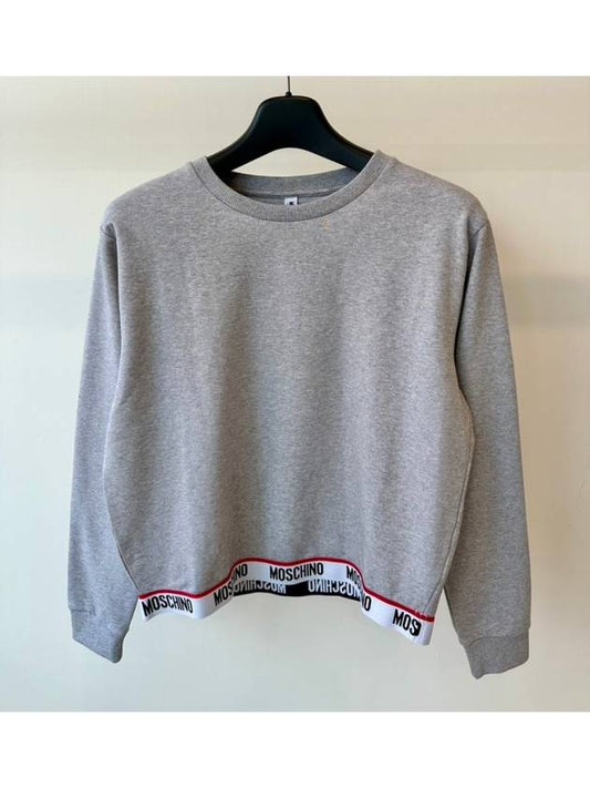 Underwear Sweatshirt ZUA1701 Gray WOMENS L - MOSCHINO - BALAAN 1