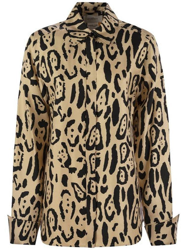 ARMONY - Shirt with animal print - MAX MARA SPORTMAX - BALAAN 1