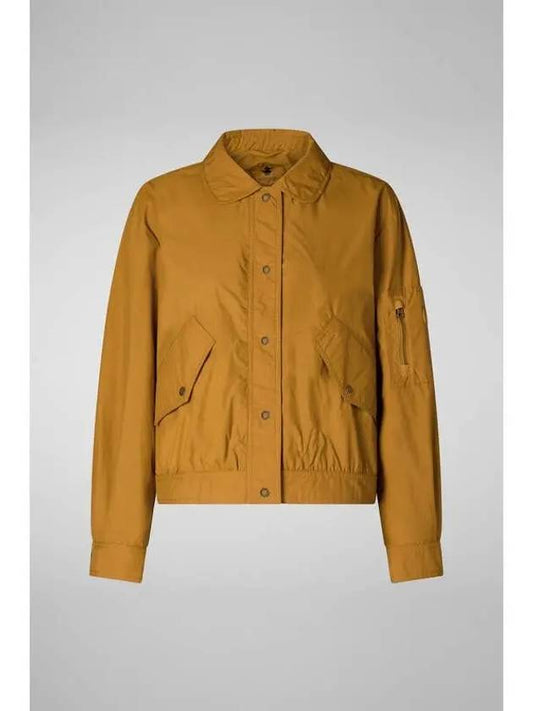 MILA Cropped Collar Jacket Camel - SAVE THE DUCK - BALAAN 1