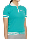 Women's Logo Short Sleeve PK Shirt Mint - HORN GARMENT - BALAAN 4