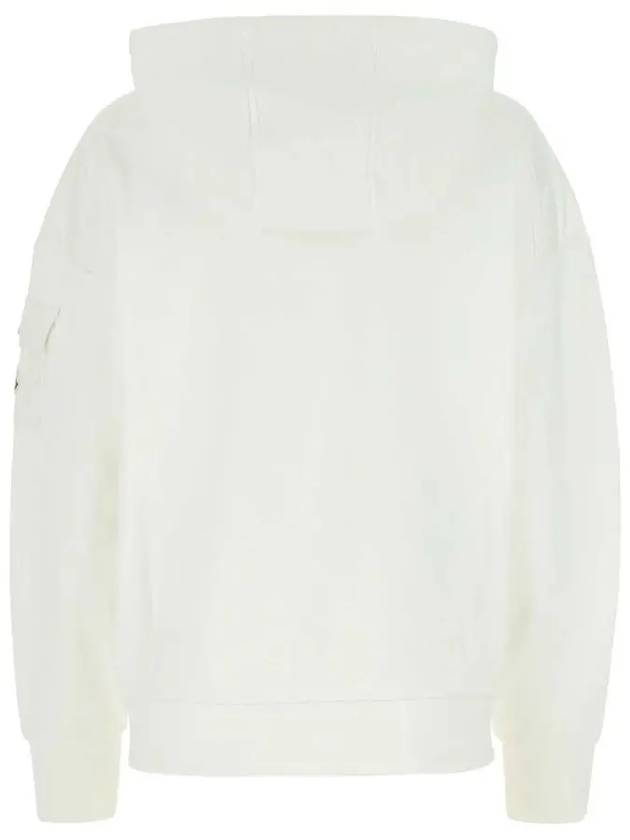 Logo Patch Hood Zipup White 8G000 30 809KX 034 - MONCLER - BALAAN 3