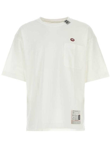 Maison Mihara Yasuhiro Cotton Crew-Neck T-Shirt - MAISON MIHARA YASUHIRO - BALAAN 1