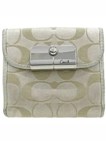 Signature half wallet - COACH - BALAAN 1