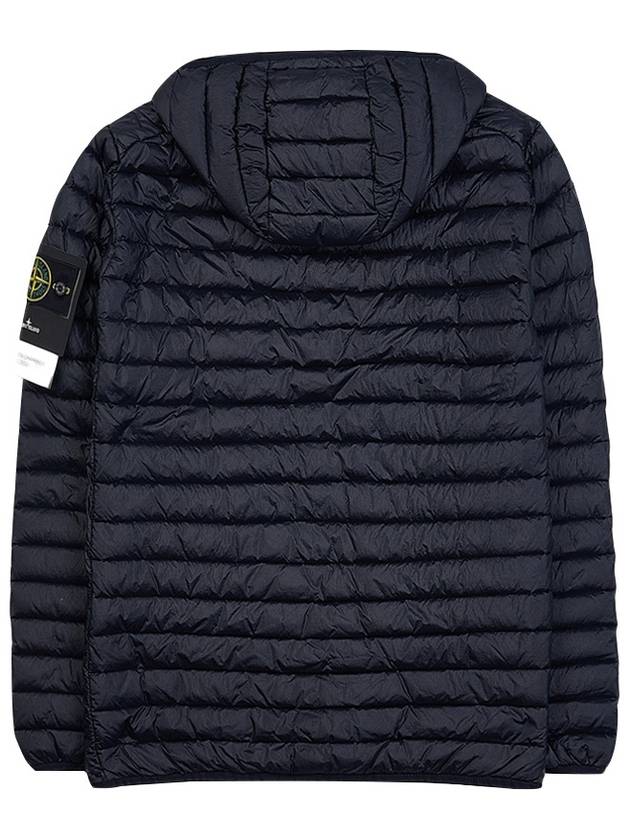 Loom Woven Chambers Down Padding Dark Navy - STONE ISLAND - BALAAN 3