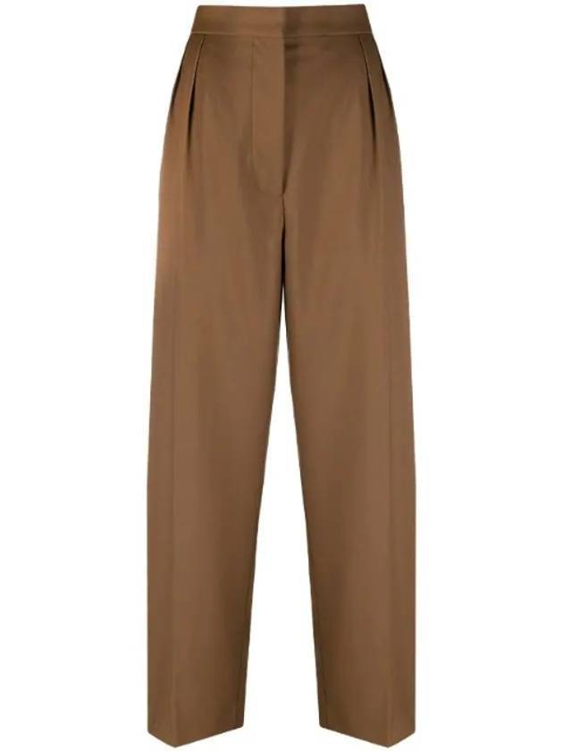 straight pants brown - MARNI - BALAAN 1