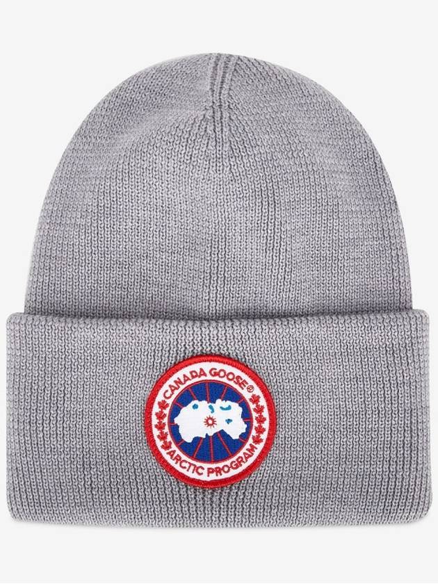 Arctic Disc Torque Wool Beanie Heather Grey - CANADA GOOSE - BALAAN 2