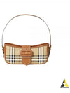 Buckle Strap Check Sling Shoulder Bag Beige - BURBERRY - BALAAN 2