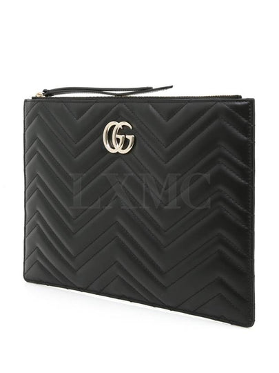 GG Marmont Large Pouch Clutch 813347 - GUCCI - BALAAN 2