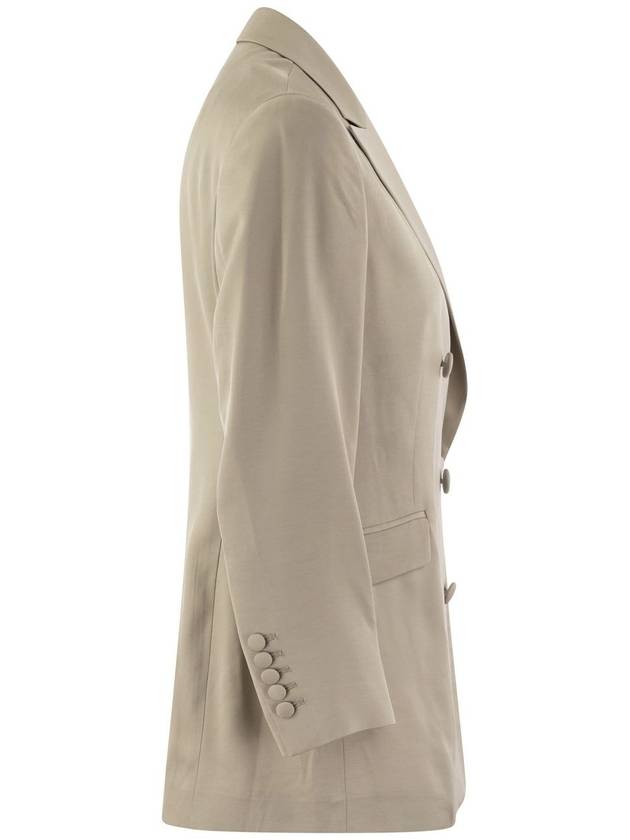 ANITA - Viscose double-breasted blazer - SAULINA - BALAAN 3