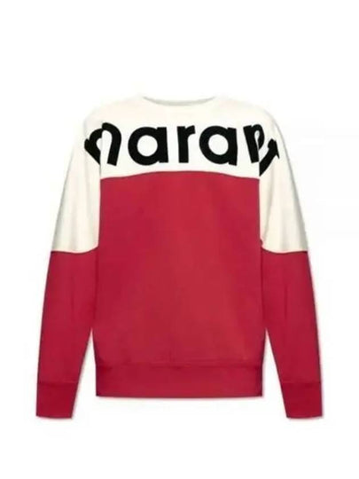 Howley Logo Crew Neck Sweatshirt Red - ISABEL MARANT - BALAAN 2