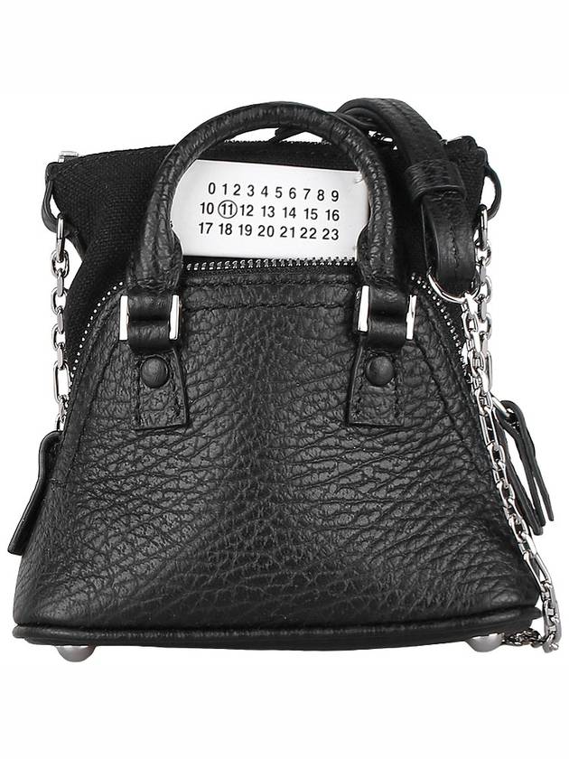 5AC Classic Baby Shoulder Bag Pale Black - MAISON MARGIELA - BALAAN 4