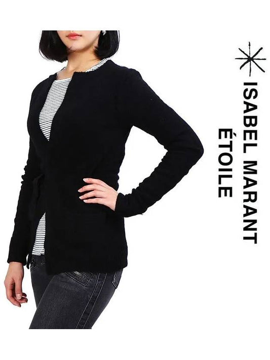 Pila Cardigan Black - ISABEL MARANT - BALAAN 2