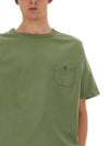 9.5Oz Basic Short Sleeve T-Shirt Green - NIGEL CABOURN - BALAAN 5