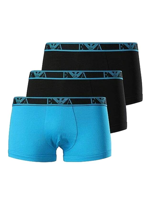 Men's Logo Boxer Briefs 3 Pack - EMPORIO ARMANI - BALAAN 1