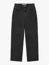 Easy washed wide denim pants dark gray - BLONDNINE - BALAAN 6