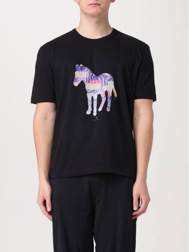 Short Sleeve T-Shirt M2R731YMP4540 79 Black - PAUL SMITH - BALAAN 1