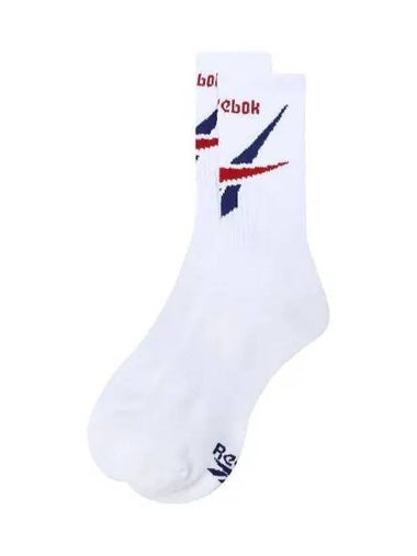 Big Vector Crew Socks White - REEBOK - BALAAN 1