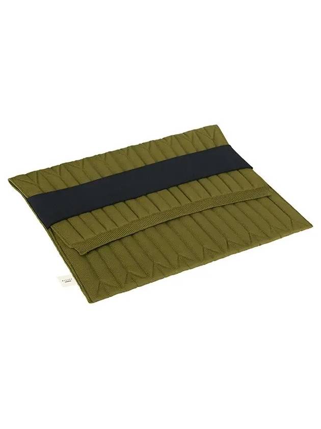 Airknit laptop pouch khaki 13 type - PLEATSMAMA - BALAAN 2