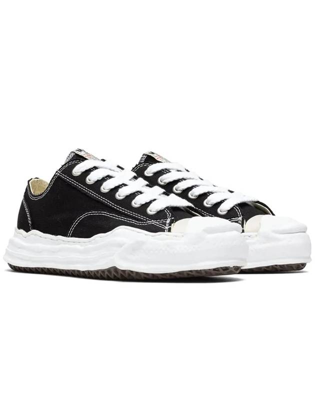 Hank OG Sole Low Top Sneakers Black - MAISON MIHARA YASUHIRO - BALAAN 4