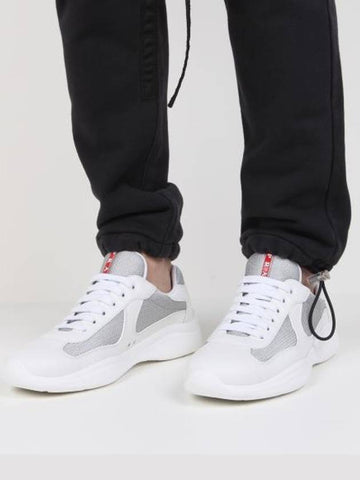 Sneakers 4E3400 6GW F0J36 White - PRADA - BALAAN 1