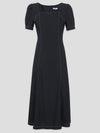 Iris stitch long dress black - MICANE - BALAAN 7