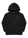 Le Brode Embroidered Logo Cotton Hoodie Black - JACQUEMUS - BALAAN 2