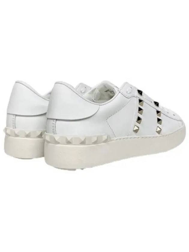 S0A01 BHS 0BO Rockstud Sneakers White - VALENTINO - BALAAN 5