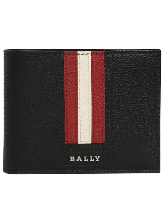 Men's Taidan Sprite Bicycle Wallet Black - BALLY - BALAAN.