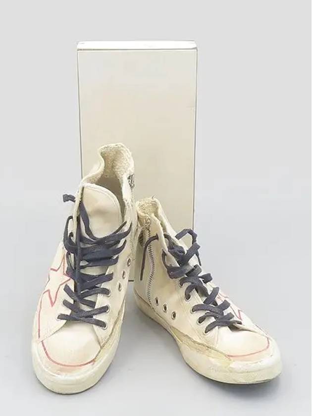 Vintage FRANCY high top women s sneakers size 38 - GOLDEN GOOSE - BALAAN 1