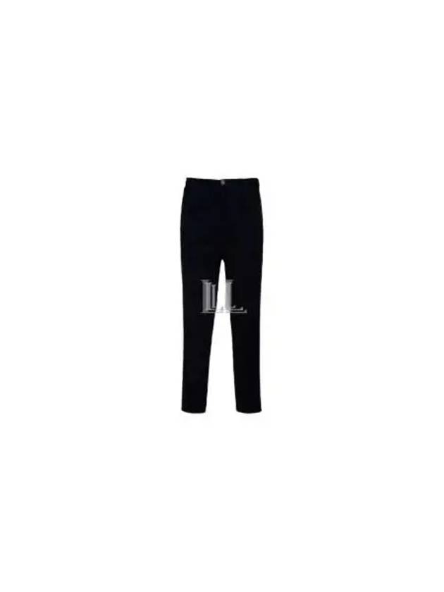 Corduroy Straight Pants Black - BRUNELLO CUCINELLI - BALAAN 2