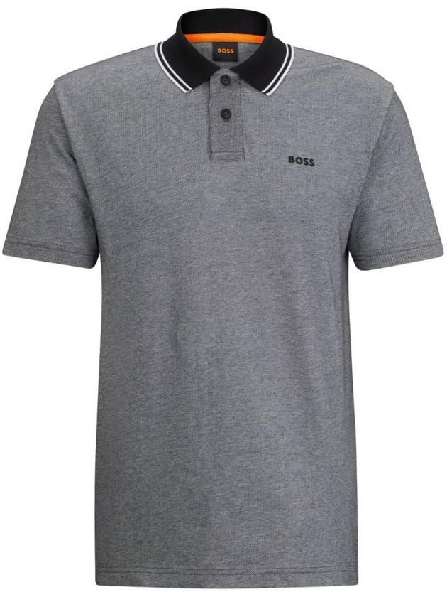 logo print polo shirt 50507814 - HUGO BOSS - BALAAN 1